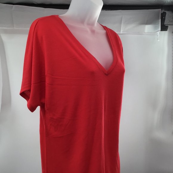- Bella Canvas -3-  Poly-Viscose New, Large Tee's, Red/Mauve/Mint, … - Picture 4 of 11